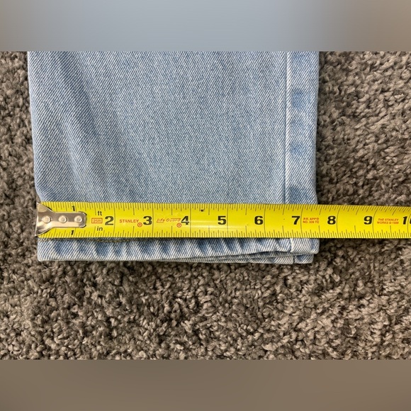 George jeans light blue very distressed denim jeans size 30x 30 - Picture 13 of 14